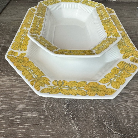 Vtg Independence Ironstone server-ware - Picture 2 of 14